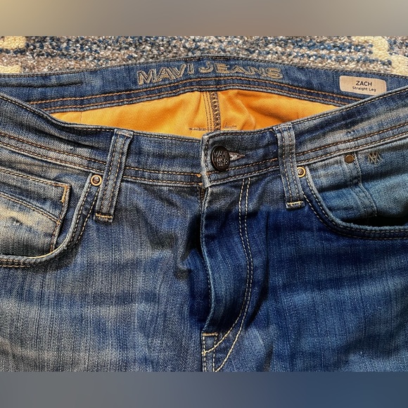 Mavi Jeans Zach Straight Leg Size 32x32 Men’s Jeans - Picture 4 of 7